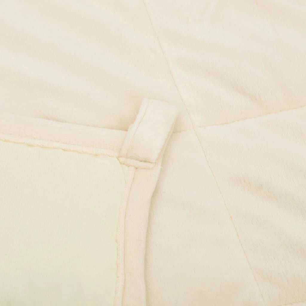 Intérieur couverture lestée couleur crème de 9 kg