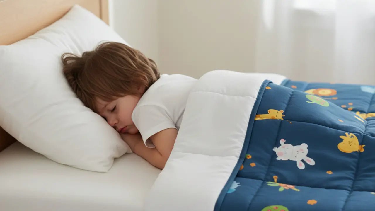 Couverture lestée enfant : faut-il l’utiliser tous les soirs ? Image