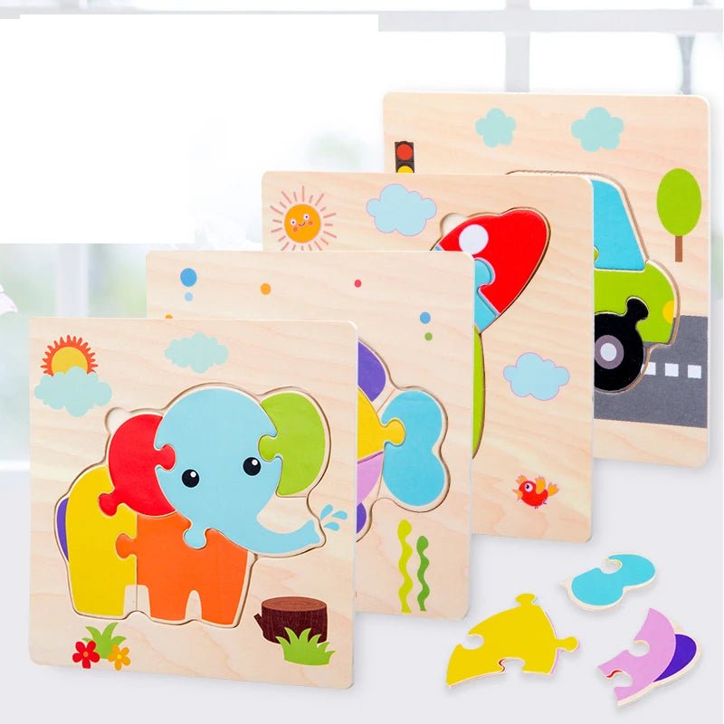 Puzzle éducatif en 3D pour enfants