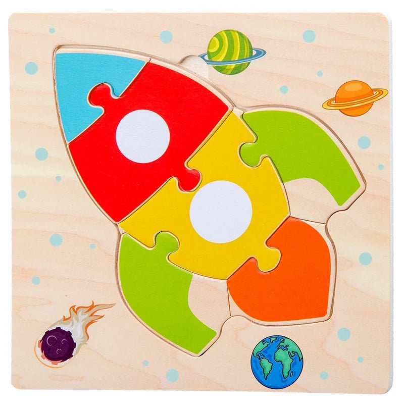 Puzzle éducatif en 3D pour enfants