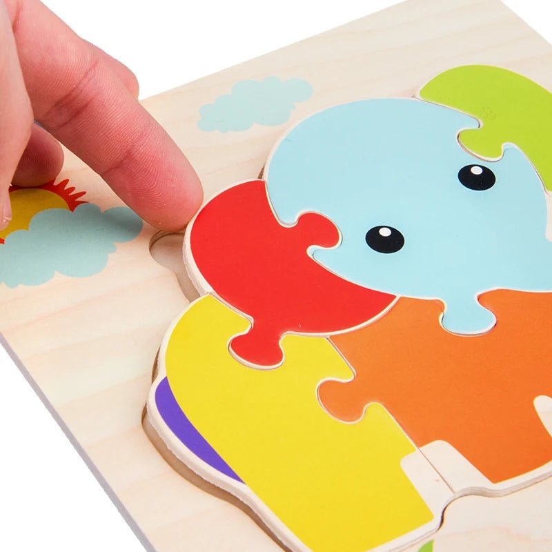 Puzzle éducatif en 3D pour enfants
