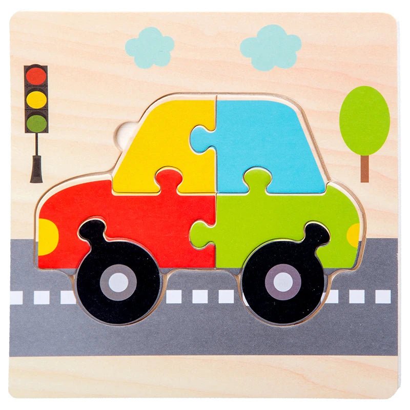 Puzzle éducatif en 3D pour enfants