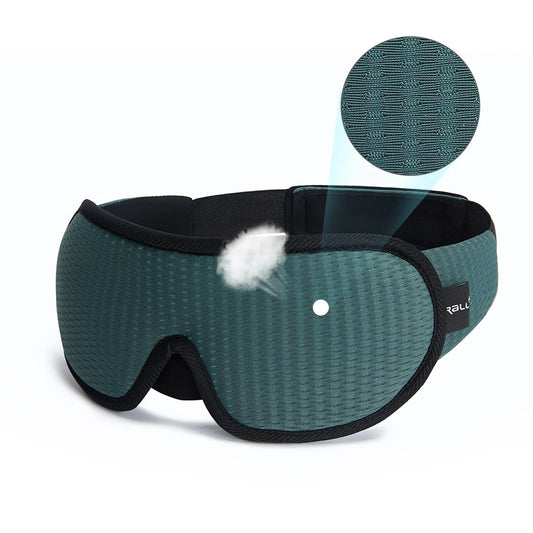 Masque de sommeil premium vert