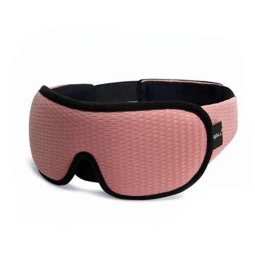 Masque de sommeil premium de couleur rose