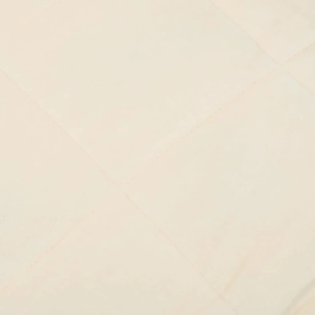 Zoom sur couverture lestée couleur crème de 9 kg